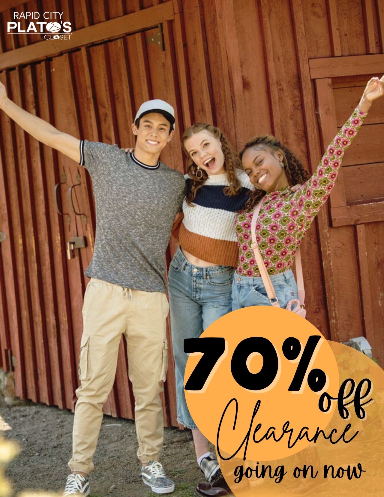 70% Off Clearance